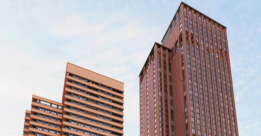 Green light for Squire & Partners’ 1,000-home Canary Wharf towers | News