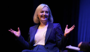 Liz Truss speaks at Conservative Party Conference 2024.