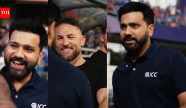 Brendon McCullum stunned by Rohit Sharma’s fitness transformation - Watch | Cricket News