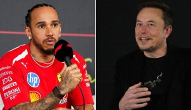 Elon Musk issues one-word response after Lewis Hamilton called for Africa 'to take land back'