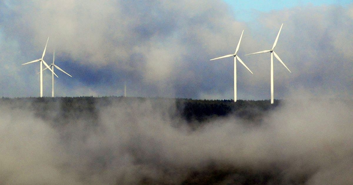 Blade shears off wind turbine shutting Welsh beauty spot