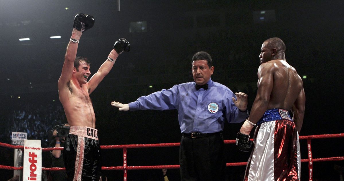 Joe Calzaghe toasts 20-year anniversary of make-or-break moment that defined career