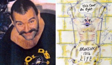 ‘I’m an artist, not a clown’ - Notorious prisoner Charles Bronson on his paintings as huge collection of his work goes up for auction