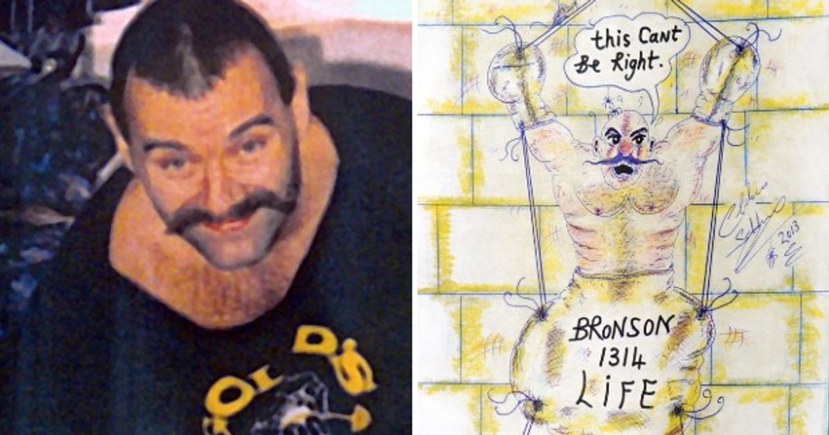 ‘I’m an artist, not a clown’ - Notorious prisoner Charles Bronson on his paintings as huge collection of his work goes up for auction