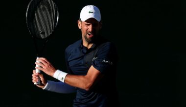 Novak Djokovic makes astonishing retirement pledge after surviving Indian Wells scare
