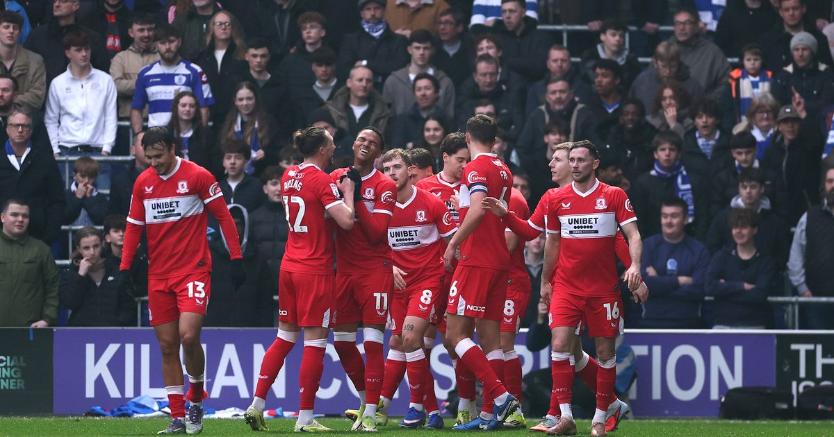 Middlesbrough's promotion boost as commanding QPR win comes with an added bonus