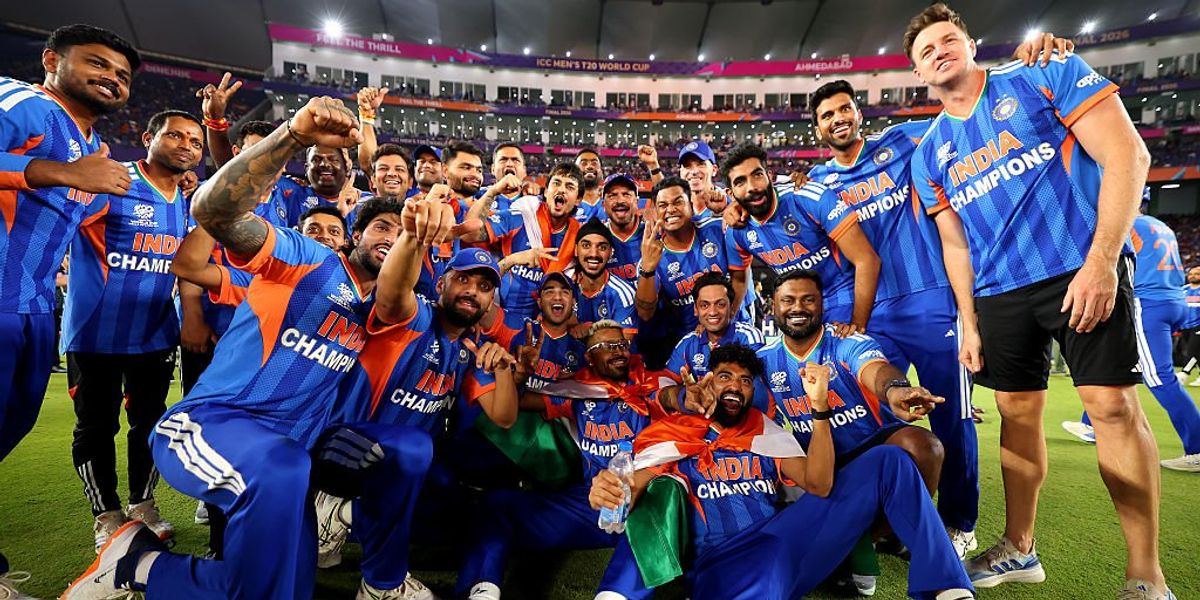 India make history after thrashing New Zealand in T20 World Cup final to defend title