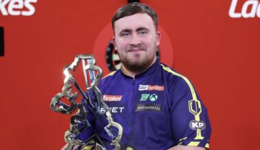 Luke Littler defends UK Open title against James Wade and joins exclusive Phil Taylor club