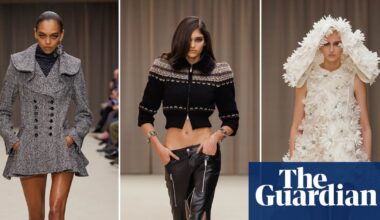 McQueen meets difficult moment with fatalistic glamour at Paris show | Paris fashion week
