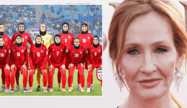 JK Rowling issues urgent plea after Iran women's football team prepare to return home amid national anthem protest