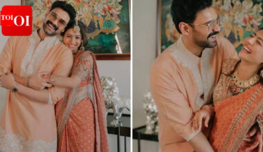 Bellamkonda Sai Sreenivas introduces his life partner Kavya Reddy; clarifies engagement and wedding dates will be announced soon |