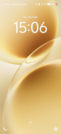 Lockscreen - Vivo V70 review