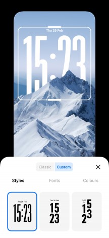 iOS-styled lockescreens - Vivo V70 review
