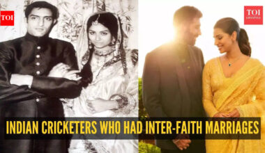 10 Indian cricketers who had inter-faith marriages