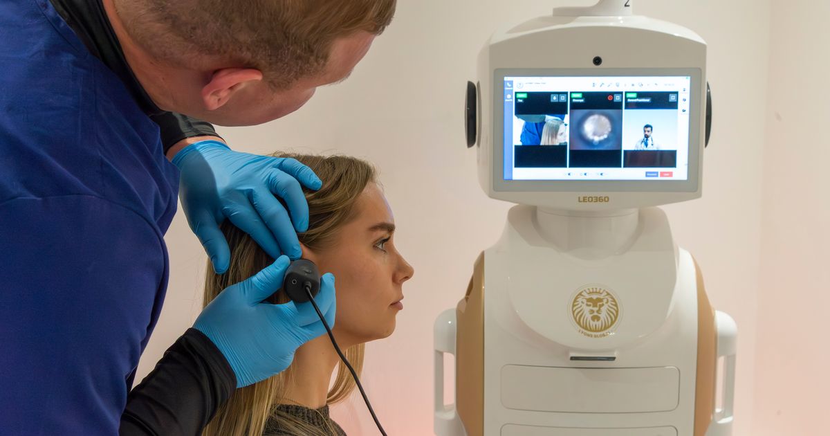 The Leicestershire development that boasts a robot to help ease burden on NHS