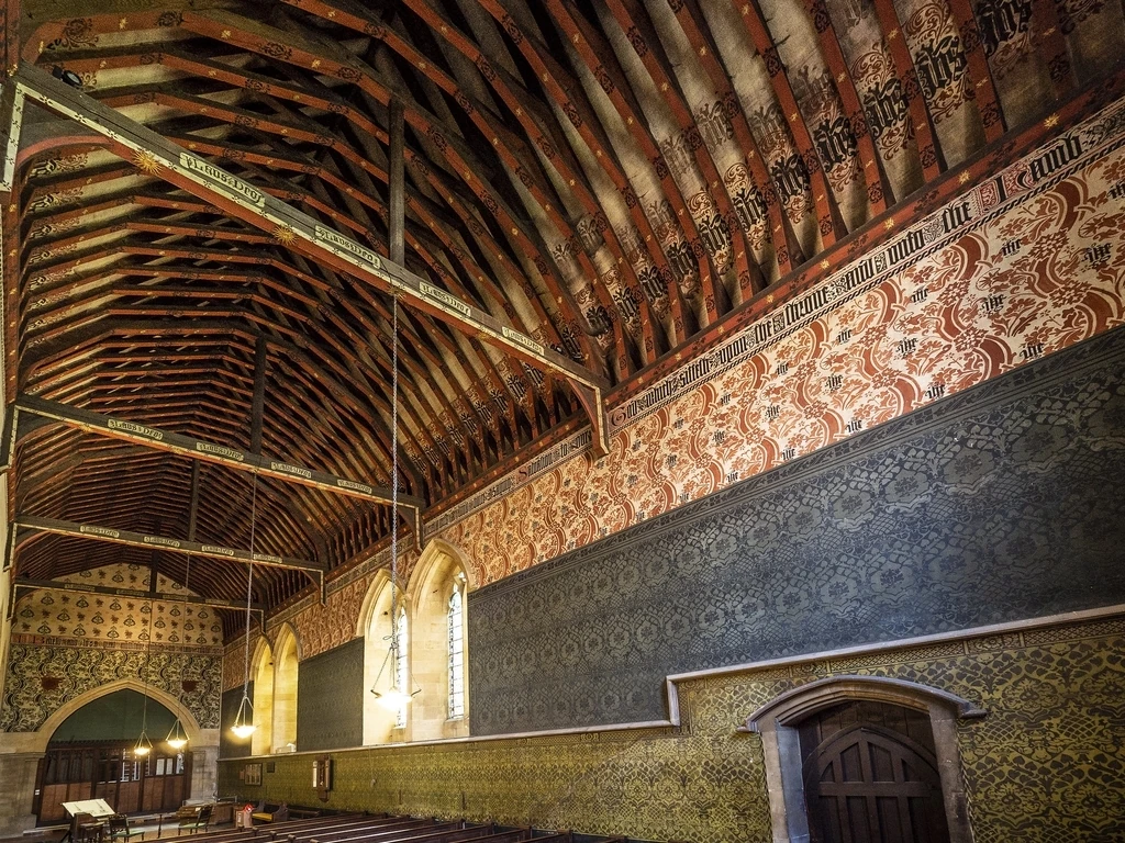 Interior of All Saints‘ Church Cambridge 