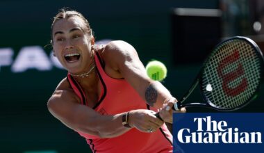 Sabalenka powers past Osaka to reach Indian Wells quarter-finals | Tennis