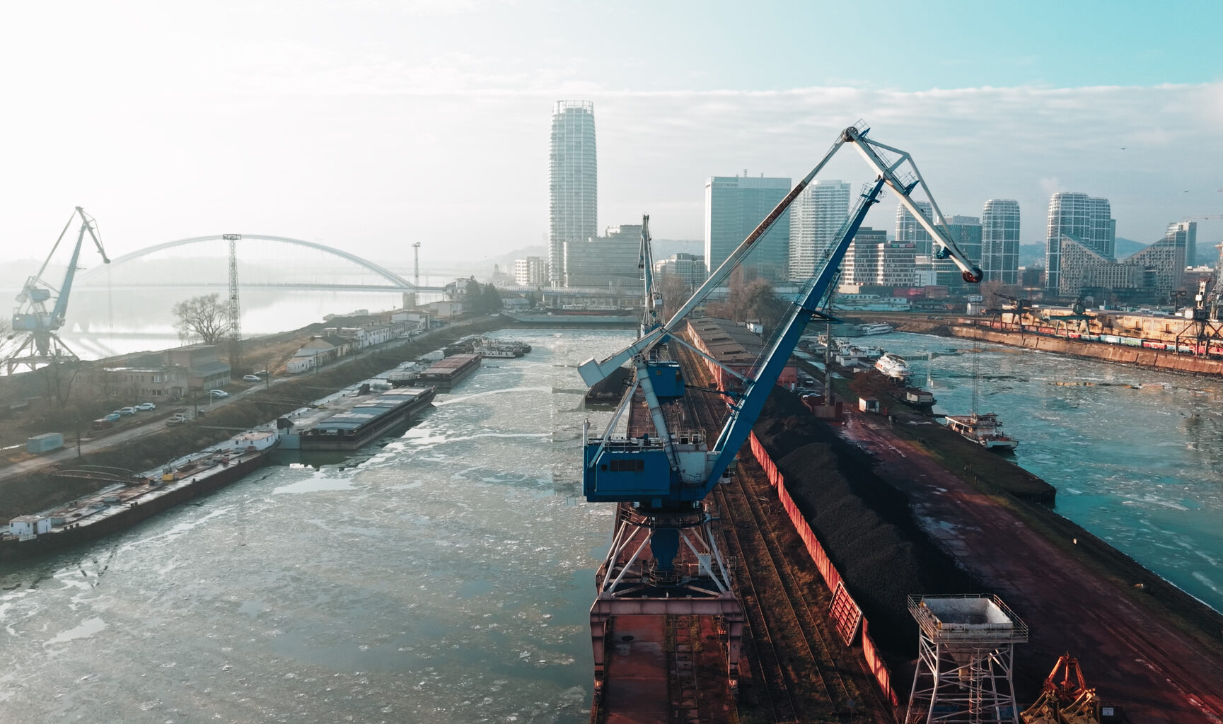 International Masterplanning Competition for the Transformation of Winter Harbour Bratislava