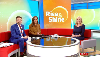 Carol Kirkwood on BBC Breakfast