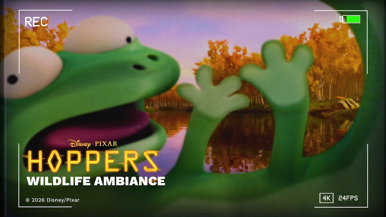 Wildlife Camera 10hr Nature Ambiance | Hoppers - YouTube