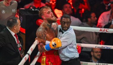 Jake Paul (jaw) out until 'late this year or early next year'