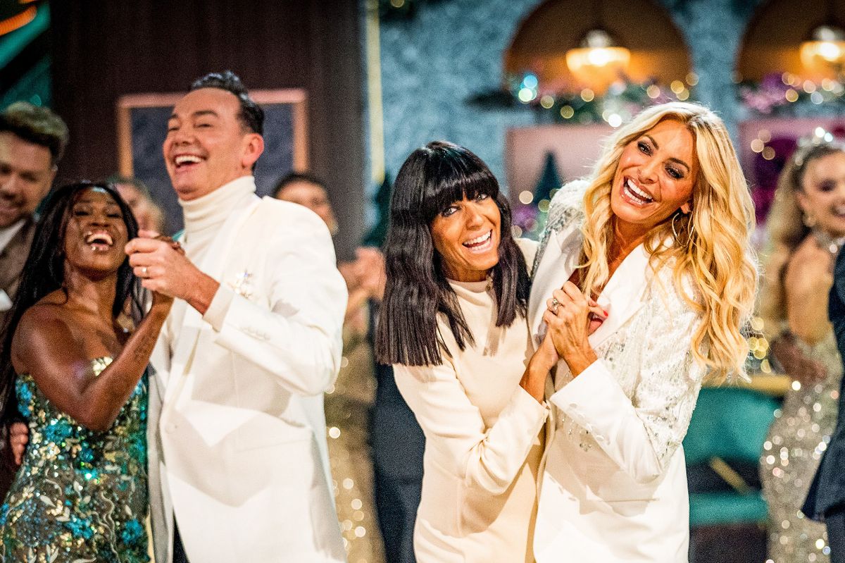 Claudia Winkleman and Tess Daly