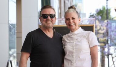 Ricky Gervais's partner shares cancer diagnosis with candid social media update: 'It's been a lot'