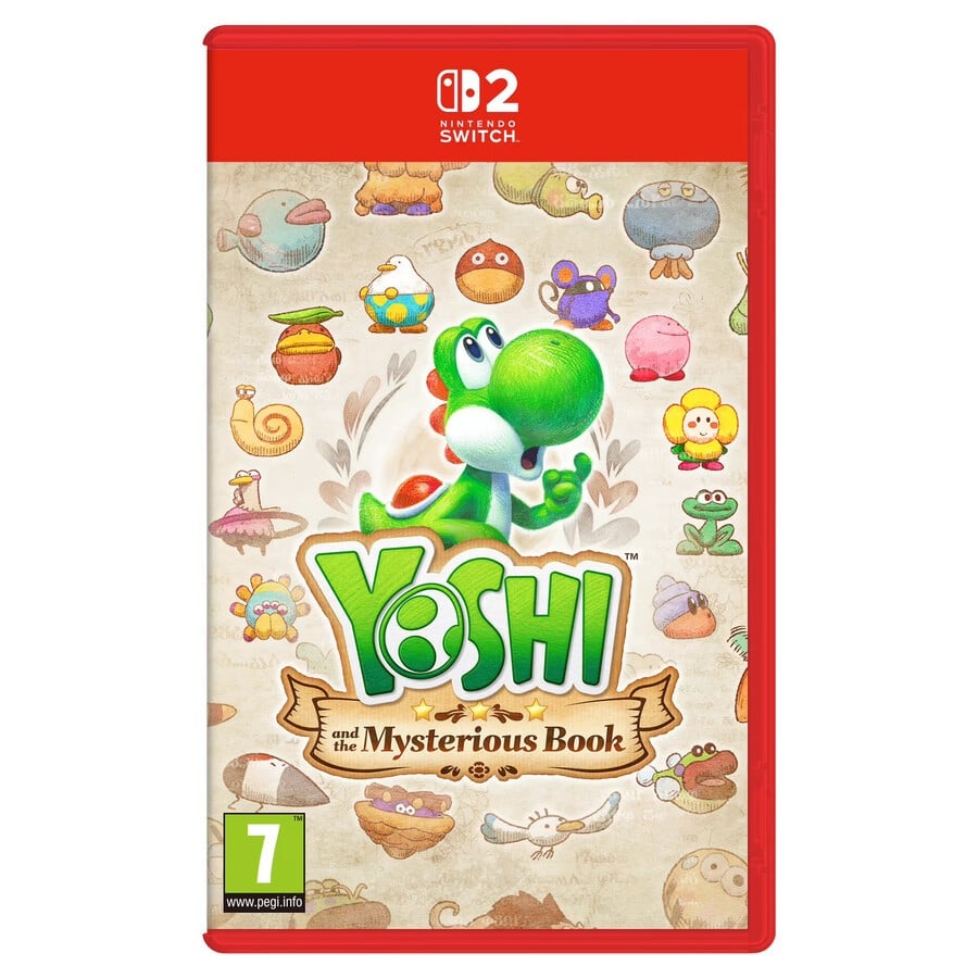Yoshi and the Mysterious Book Box Art