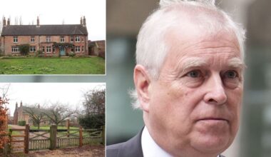 Andrew Mountbatten-Windsor's new property has luxury carpet installed ahead of former prince's move