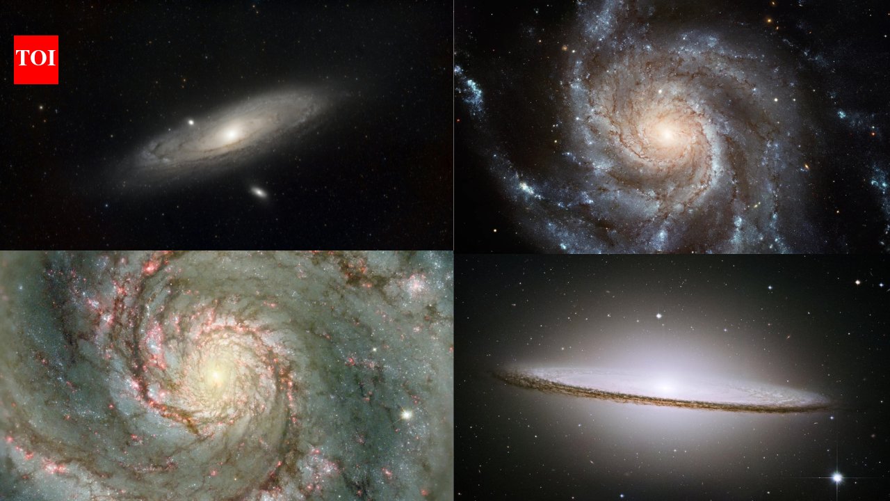 Most beautiful galaxies ever captured by NASA telescopes