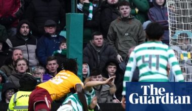 Scottish Premiership: Cvancara and VAR help Celtic turn up heat on Hearts | Scottish Premiership