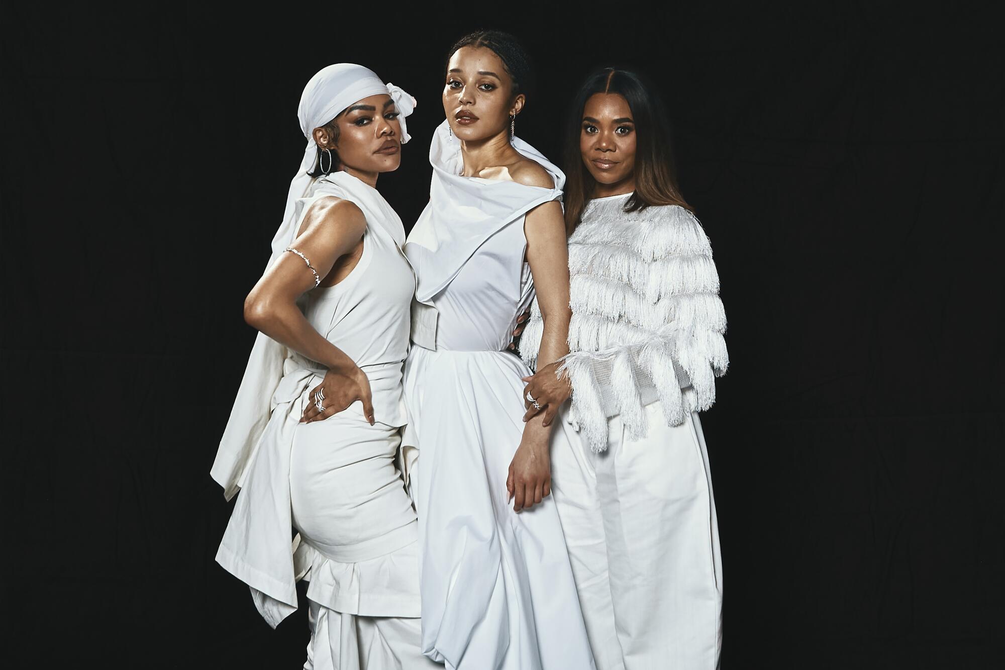 Teyana Taylor, Chase Infiniti and Regina Hall