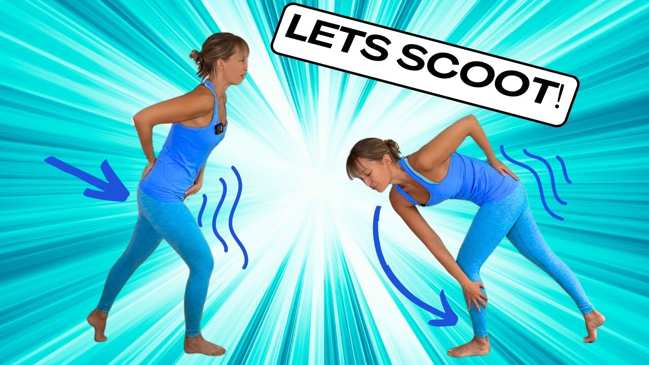 Glute exercises at home: Pilates Scooter - YouTube