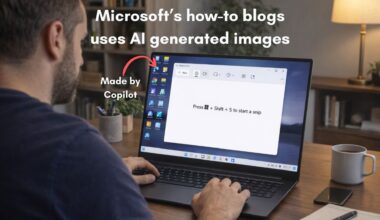 Microsoft is using Copilot-generated images in Windows Learning Center blogs to showcase features of the operating system