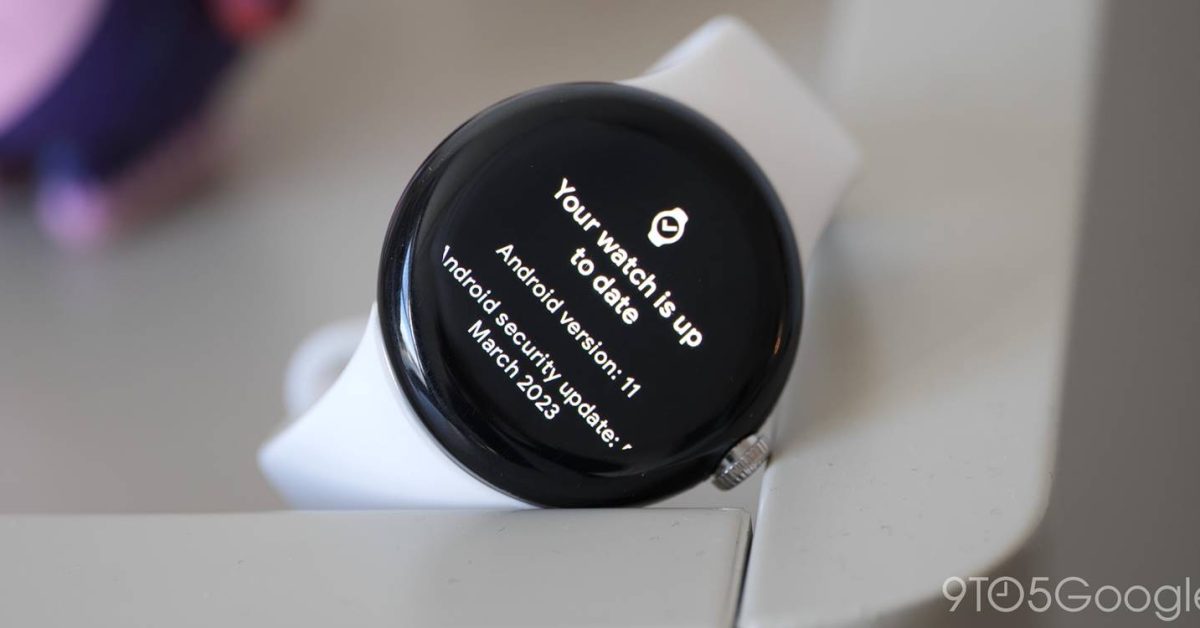 Google rolling out modem update for original Pixel Watch