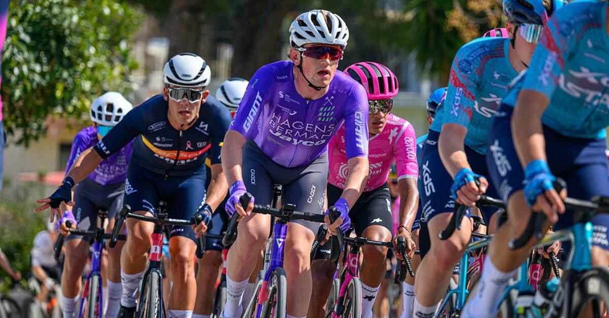 Adam Rafferty (20) takes first GC podium result in UCI stage race