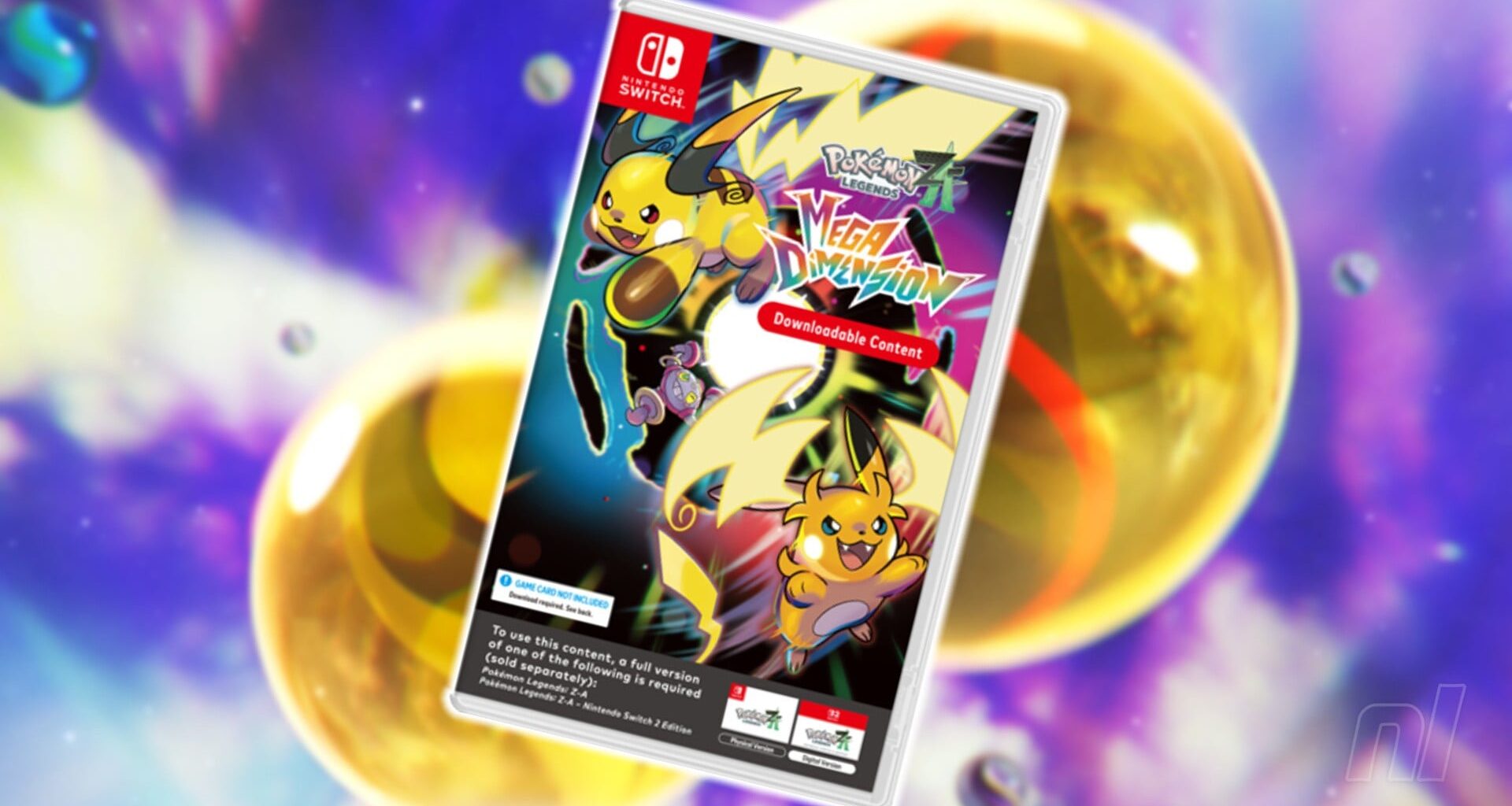 Pokémon Legends: Z-A's Mega Dimension DLC Is Getting A Code-In-A-Box Release