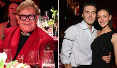Brooklyn Beckham breaks silence on Elton John event after singer picks sides amid family row
