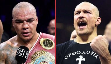 Fabio Wardley reacts to Oleksandr Usyk saying he will fight him on the condition he beats Dubois