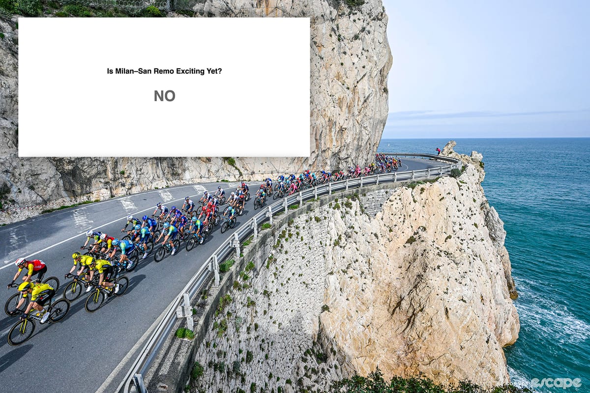 'Is Milan-San Remo exciting yet?' Meet Matt, the genius behind the site
