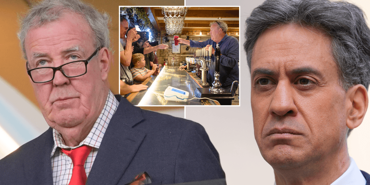 Jeremy Clarkson pulls no punches as he reveals whether he'll serve 'warm beer' in pub after Ed Miliband advice