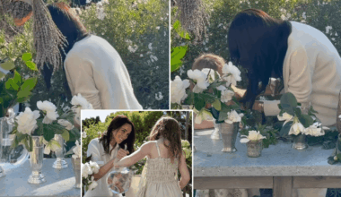 Prince Archie walks into Meghan Markle photoshoot as Lilibet seeks mother's attention