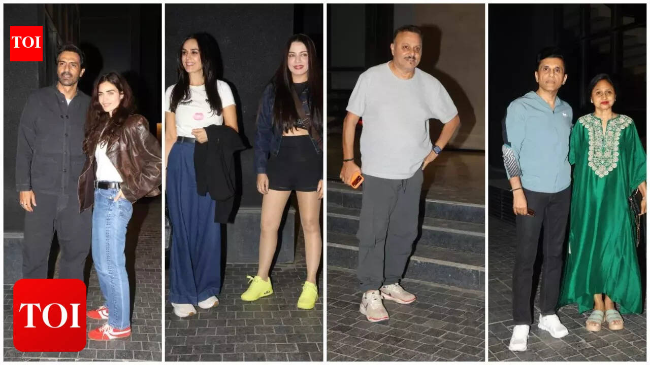 Ranveer Singh’s Dhurandhar 2: The Revenge screening: Arjun Rampal, Celina Jaitly, Shilpa Shetty, Preity Zinta and others attend |