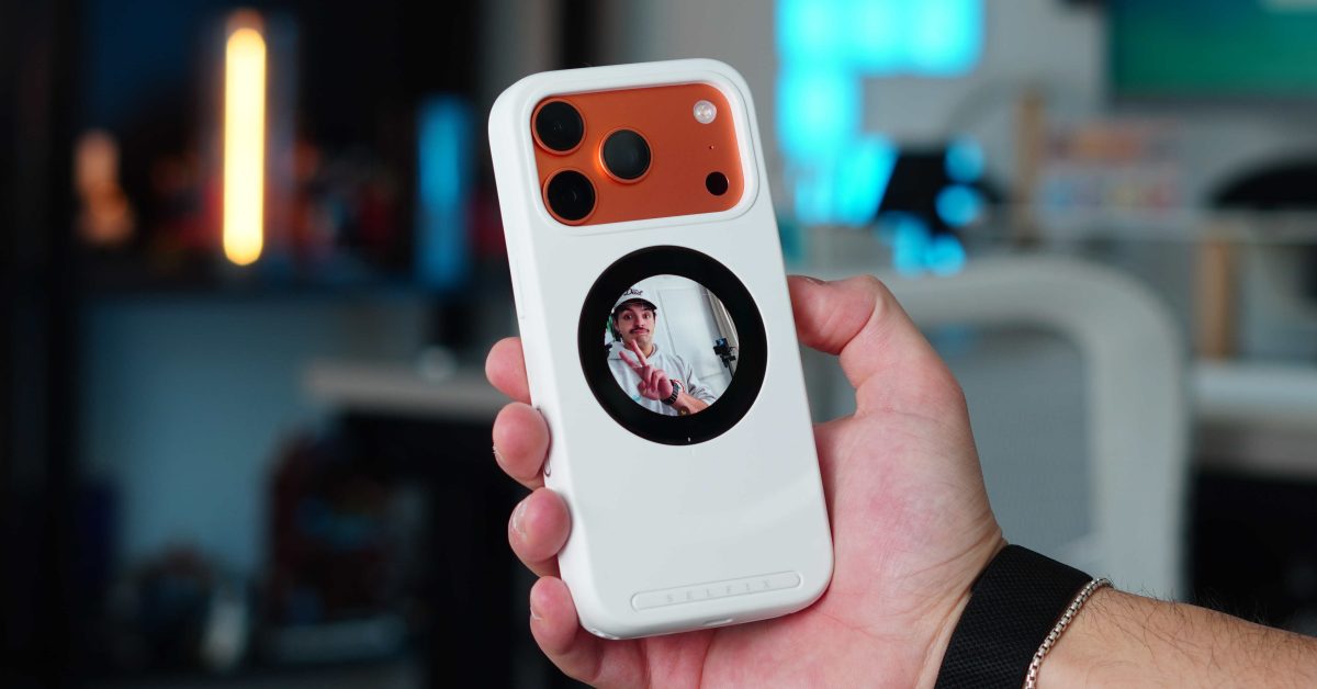This iPhone Case Adds a Rear touchscreen & Extra storage