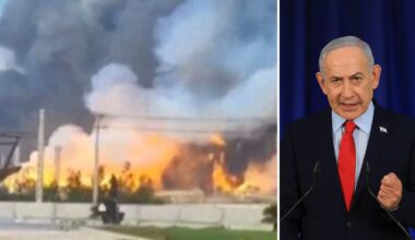 Iran steps up attacks on Gulf energy site, as Netanyahu says Iran has 'no ability' to enrich uranium