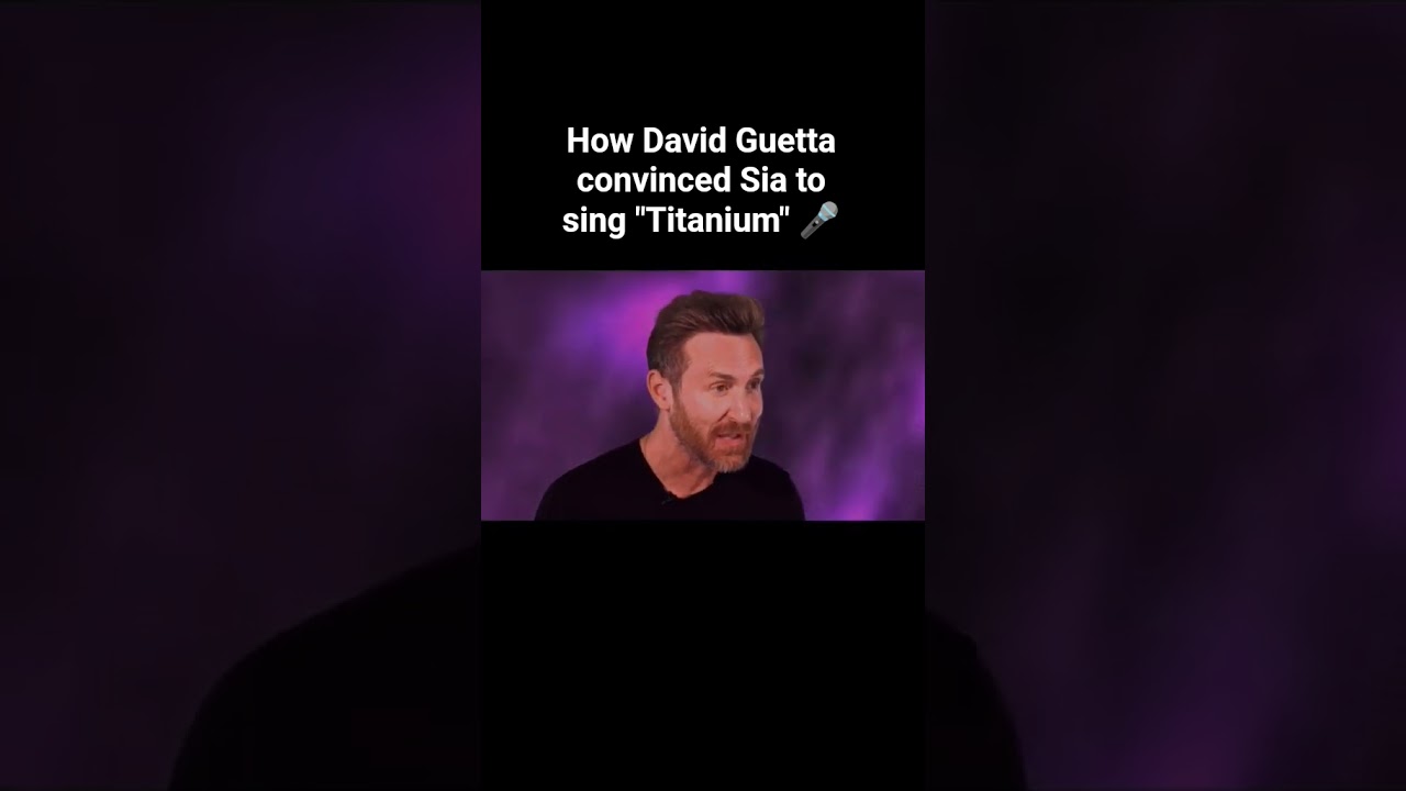 How David Guetta convinced Sia to sing