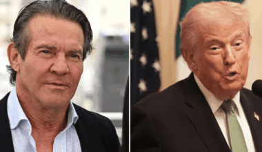 Dennis Quaid rips into modern Hollywood over 'double standards' as he hits out at mainstream's Donald Trump criticism