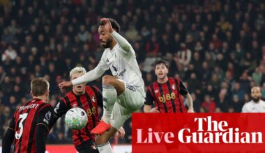 Bournemouth v Manchester United: Premier League – live | Premier League