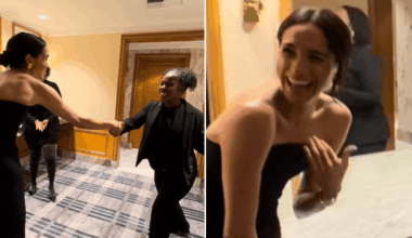 Meghan Markle says ‘sorry’ after walking in on TikTok recording inside ladies’ bathroom