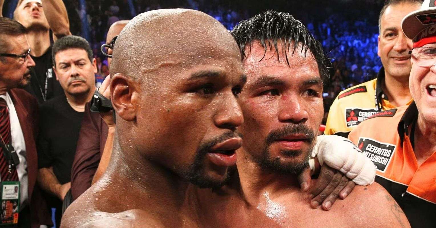Mayweather vs Pacquiao rematch winner called out by another former champion